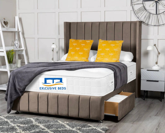 Lindor Wingback Divan Bed