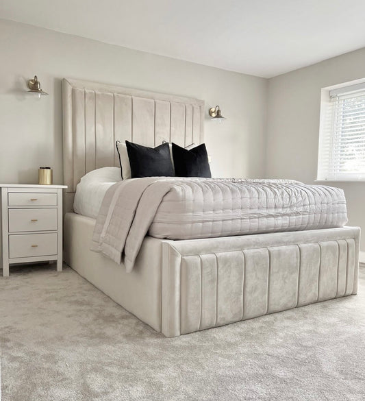 Bella upholstered bed