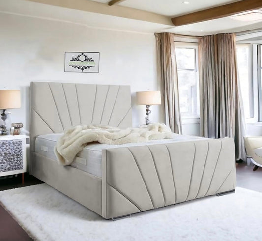 Sunrise upholstered bed
