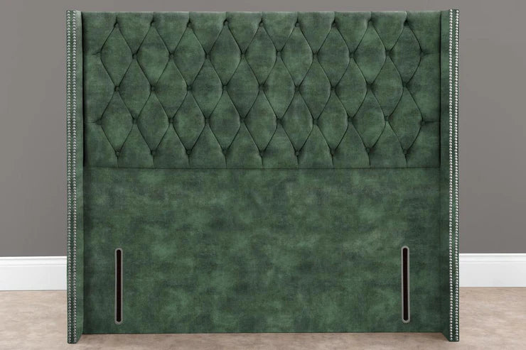 Luxor Wingback Floor Standing Headboard