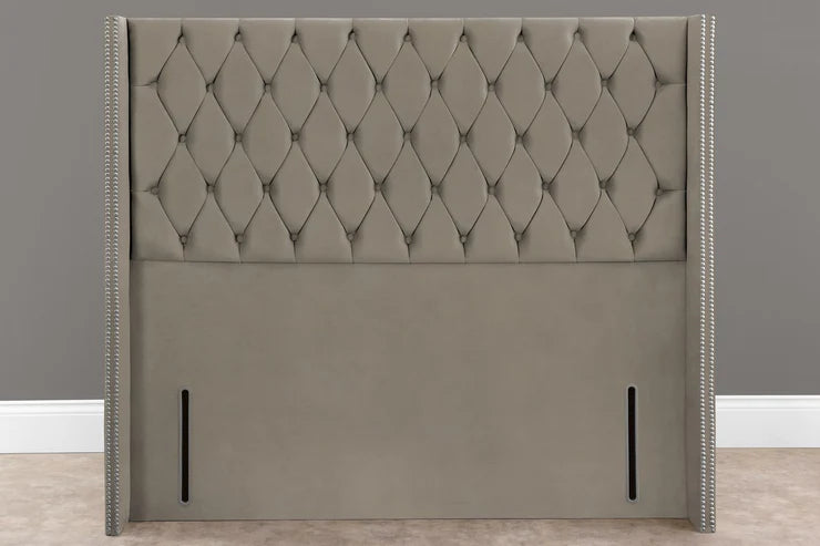 Luxor Wingback Floor Standing Headboard