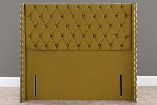 Luxor Wingback Floor Standing Headboard