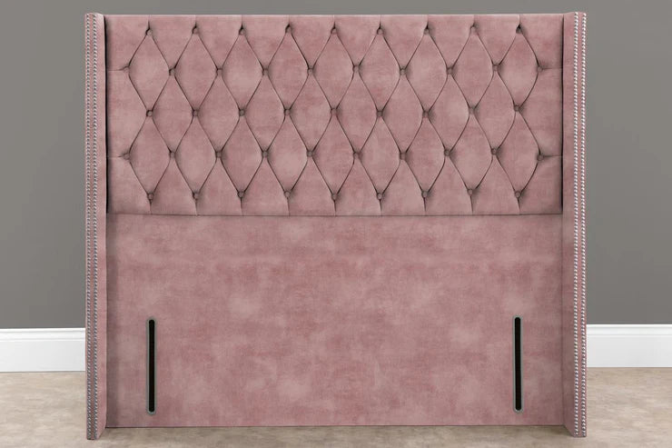 Luxor Wingback Floor Standing Headboard