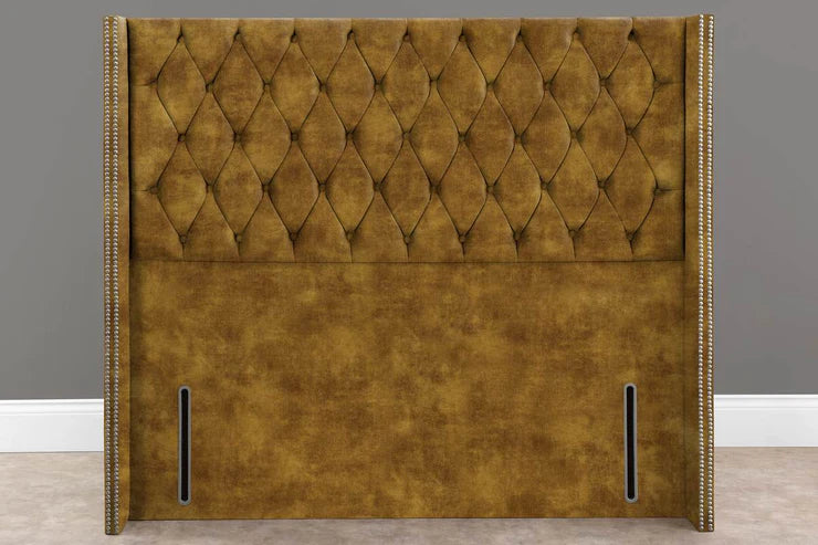 Luxor Wingback Floor Standing Headboard