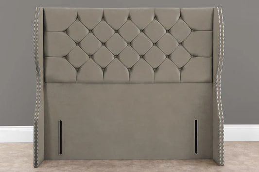 Monaco Wingback Floor Standing Headboard