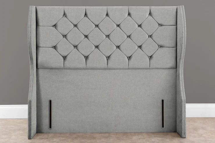 Monaco Wingback Floor Standing Headboard
