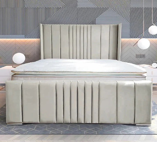 Cape upholstered bed