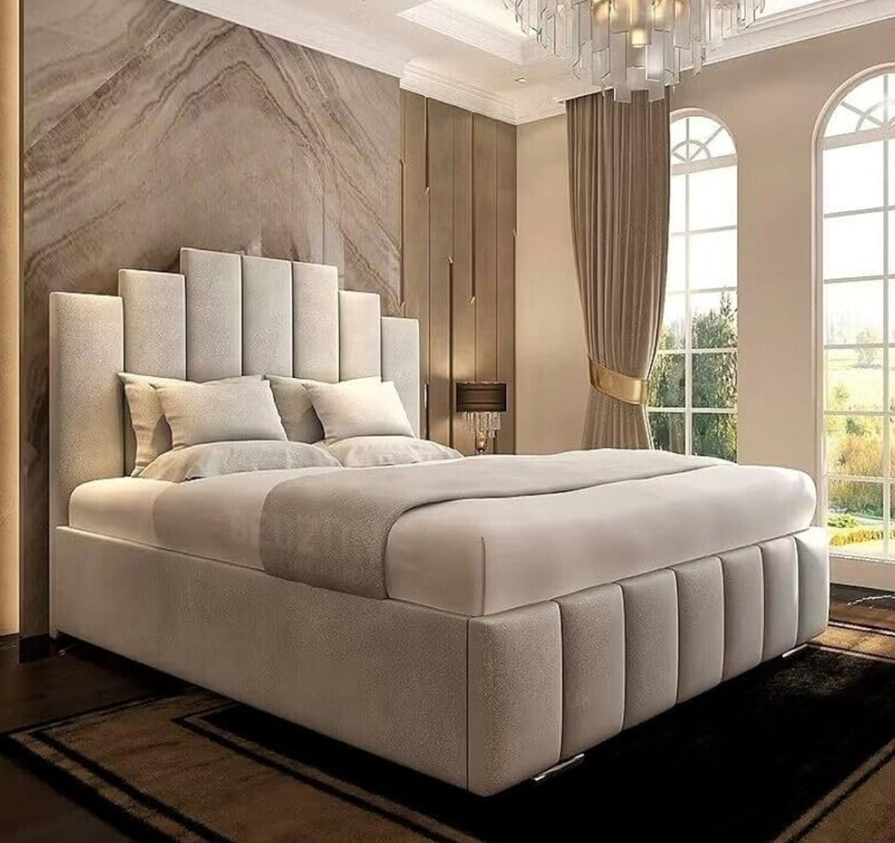 Luxor upholstered bed