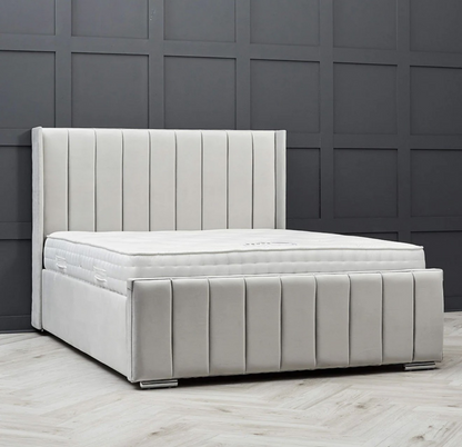 Lisbon upholstered ottoman storage bed